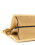 Raffia Embroidered Vitello King Shiny Nappa Intreccio Small Peekaboo I SEE U Satchel Sahara
