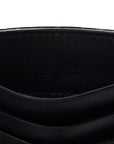 Nappa Intrecciato Card Holder Deep Blue