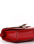Box Calfskin Small Classic Box Flap Bag Red