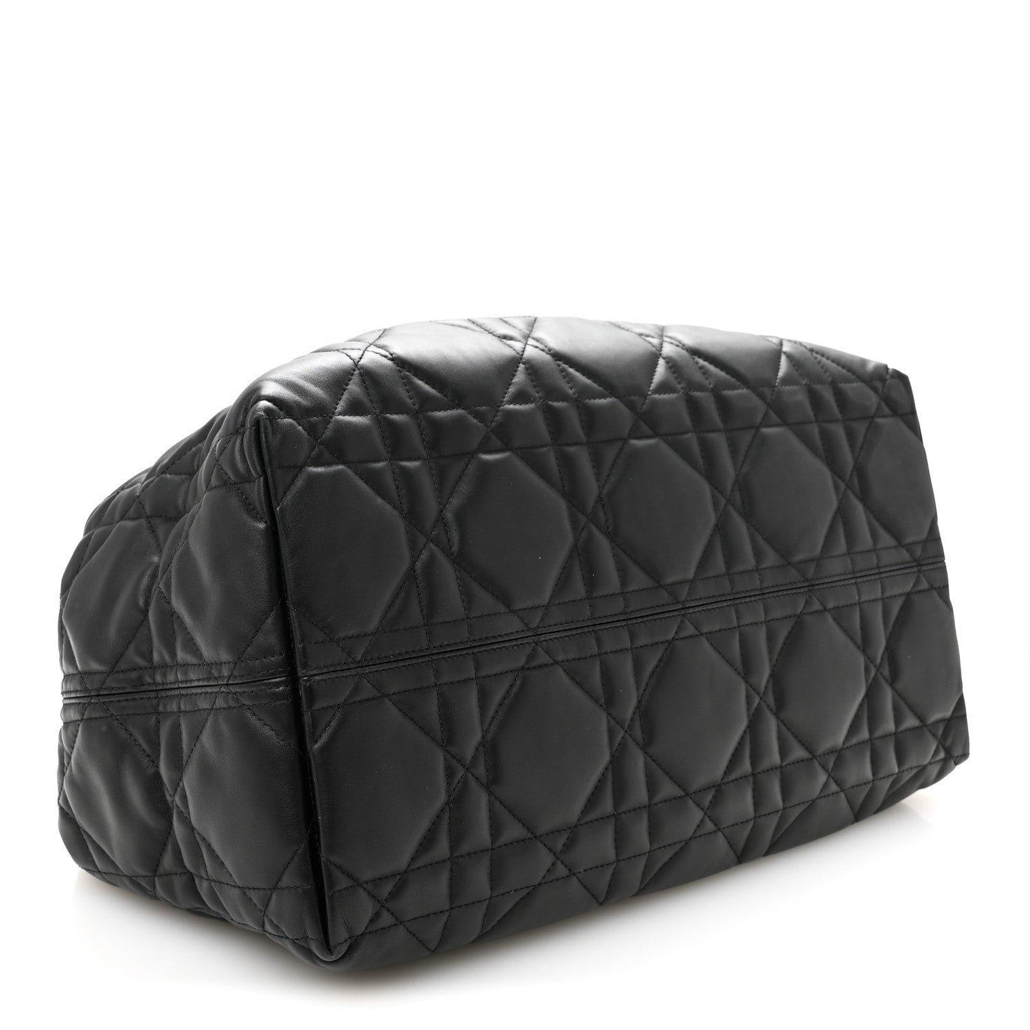 Calfskin Macrocannage Medium Toujours Black