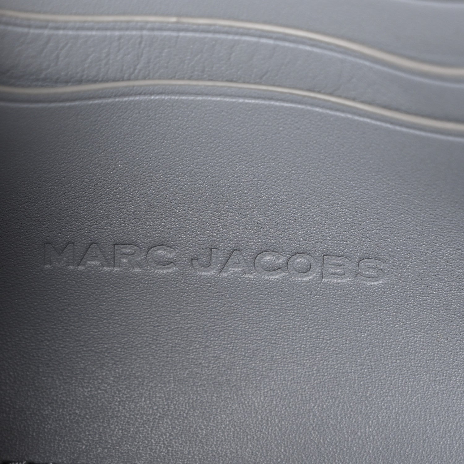Calfskin Quilted The J Marc Shoulder Bag Wolf Grey