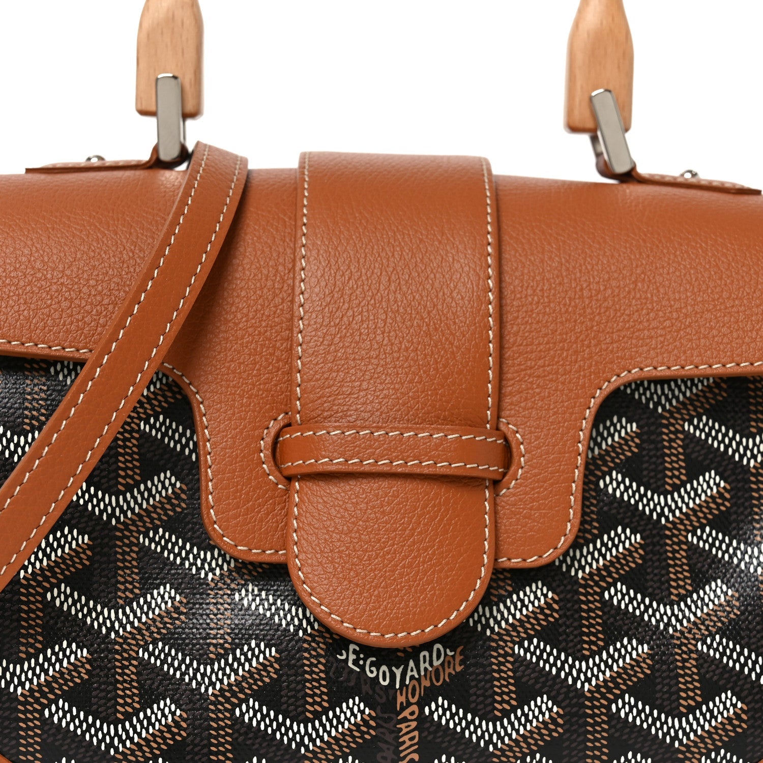 Goyardine Mini Saigon Black Gold