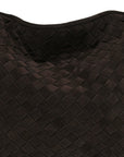 Suede Intrecciato Small Hop Fondant