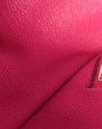 Lambskin Quilted Mini Square Flap Pink