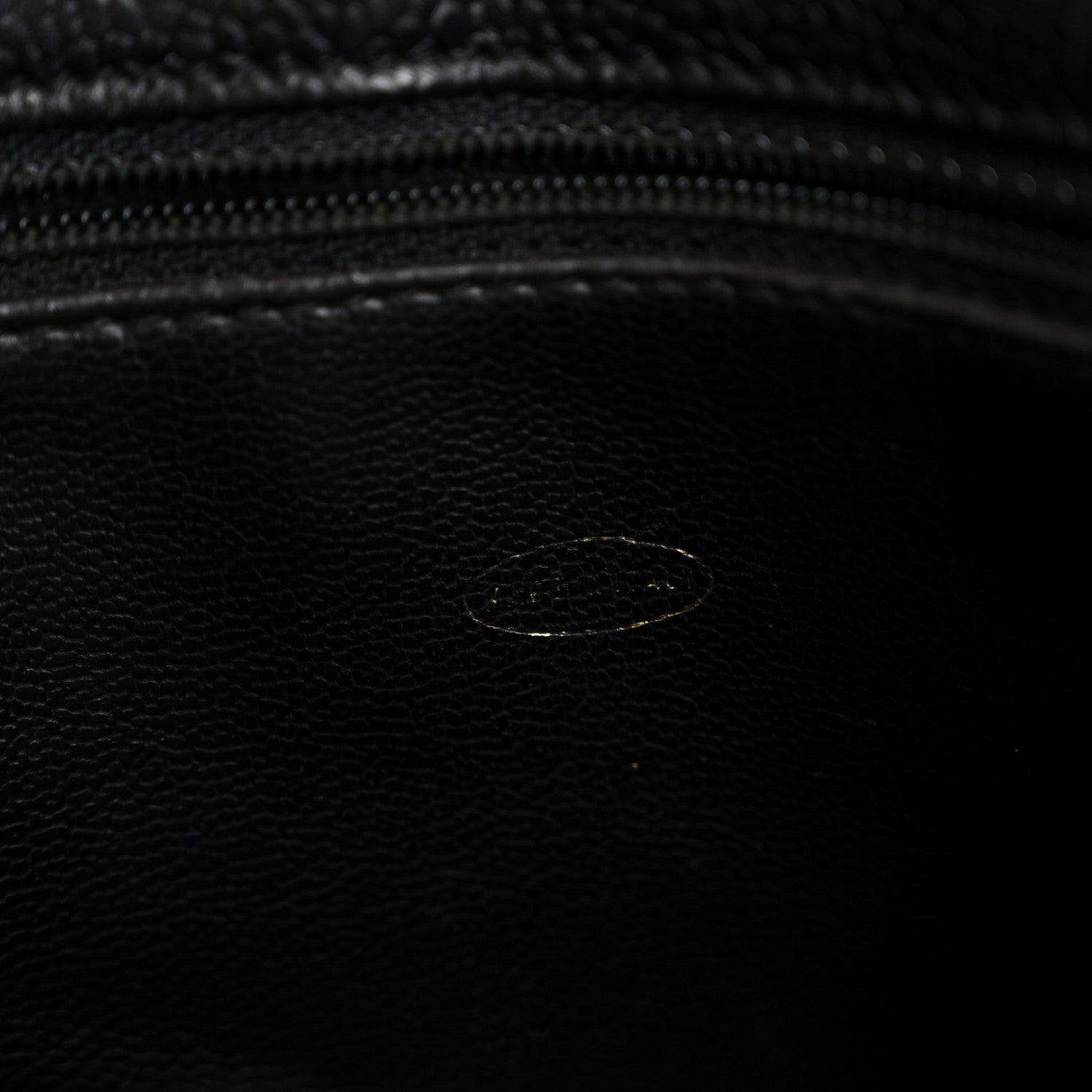 Caviar CC Flap Shoulder Bag Black