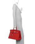 Togo Birkin 35 Rouge Garance