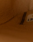 Caviar Quilted Medium Double Flap Beige Clair