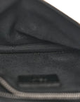 Fabric Jacquard Canvas Vitello Grace Pequin FF 1974 Baguette Belt Pouch Tobacco Moro Grezzo Sand