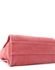 Canvas Small Deauville Tote Red