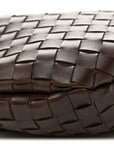 Nappa Intrecciato Sardine Bag Bitter Chocolate