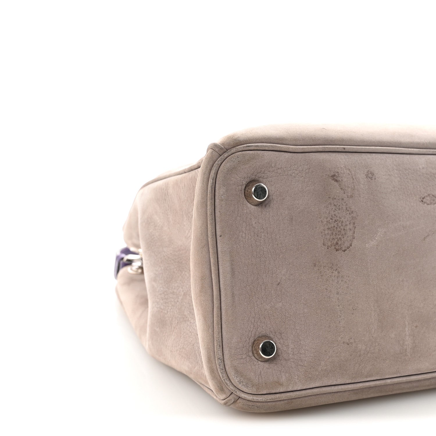 Suede Large D1ORissimo Tote Purple