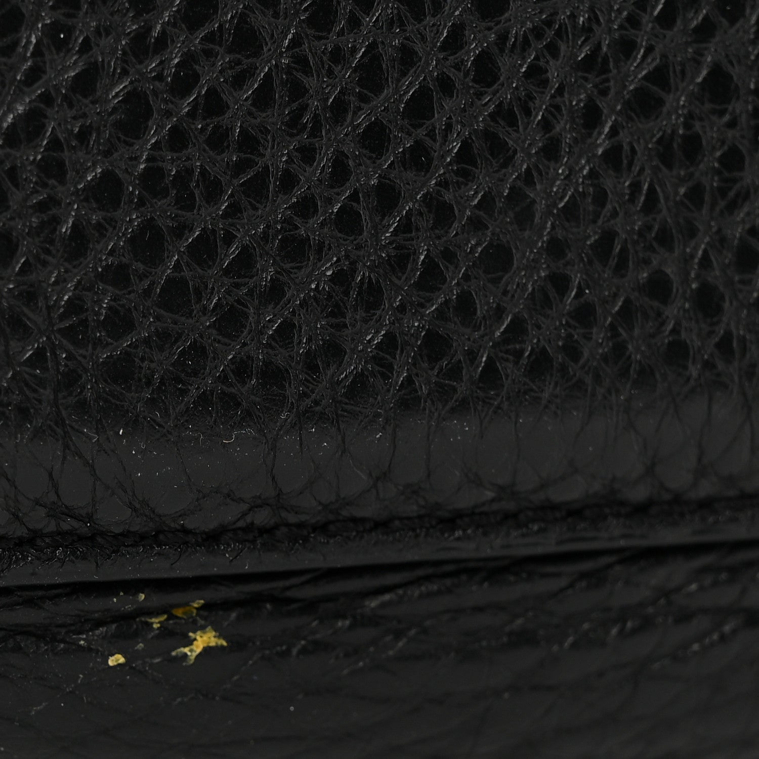 Pebbled Calfskin Hobo Black