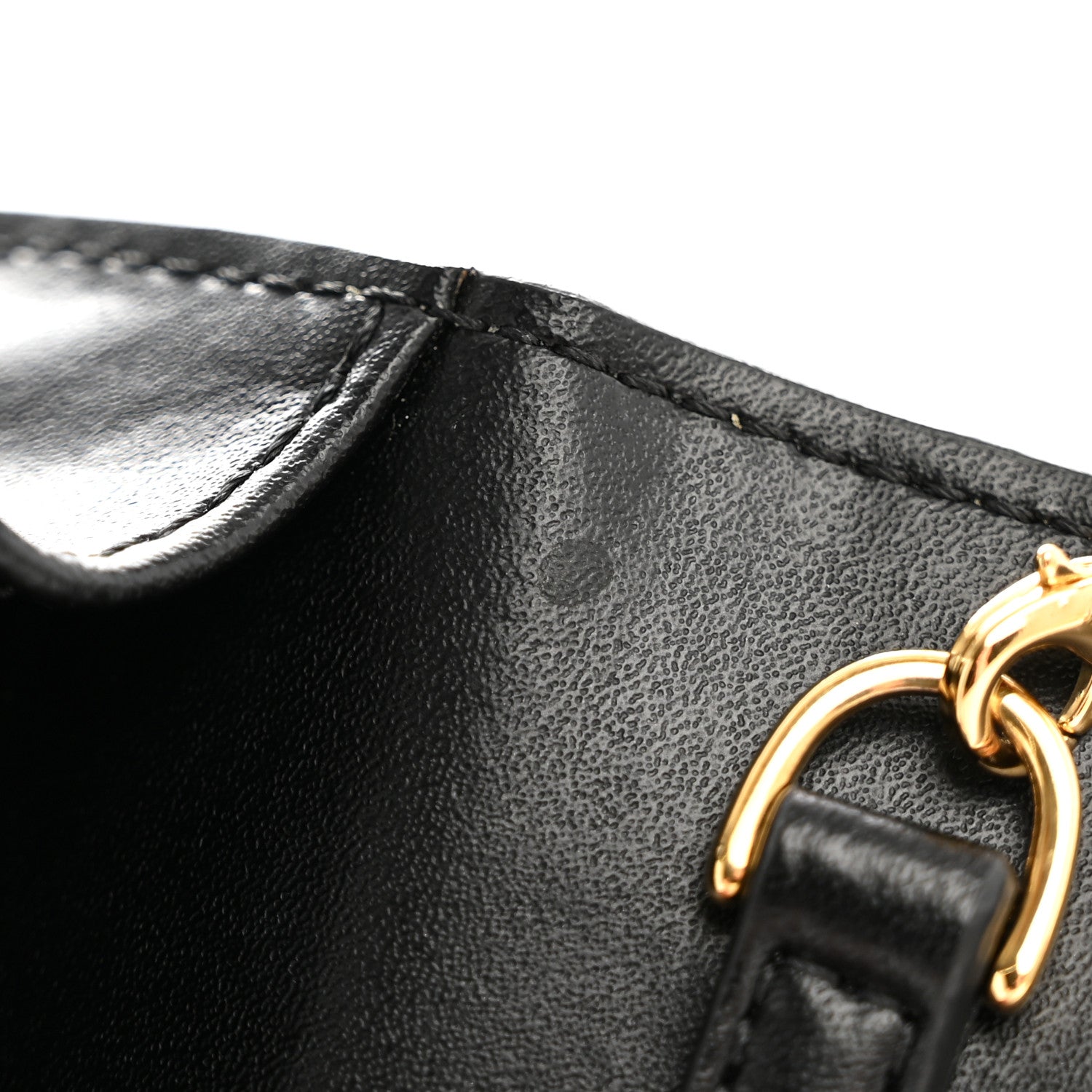 Vitello Cruise F is FNDI Bi-Color FF 1974 Embossed Medium Envelope Wallet On Chain Black Maya