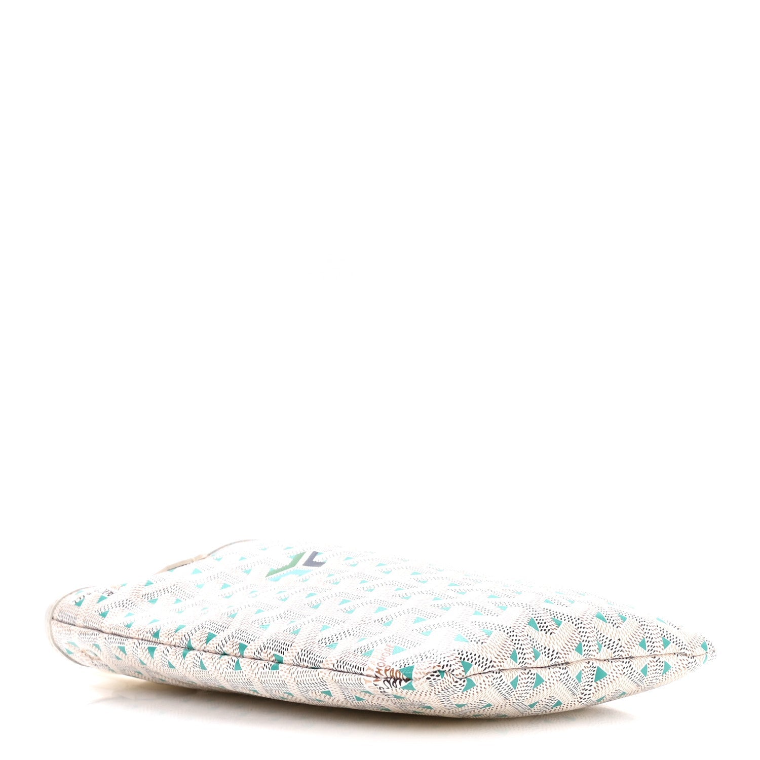 Goyardine Poitiers Claire Voie Tote White Opaline