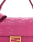 Nappa FF 1974 Embossed Baguette Ciclamino Pilar