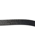 Calfskin Wrap Belt Black