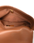 Lambskin Quilted Medium CHNL 19 Flap Brown