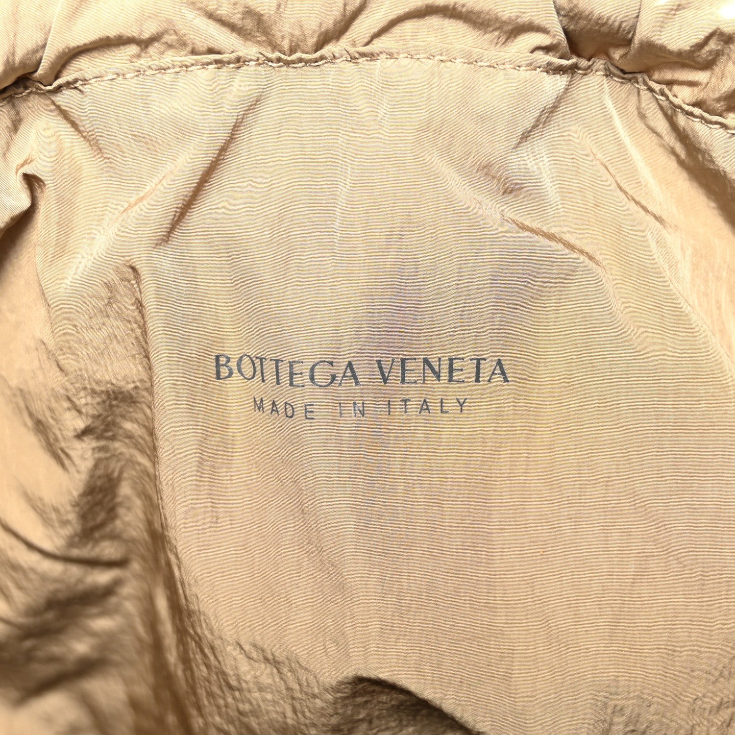 French Calfskin Large Shell Bag Taupe