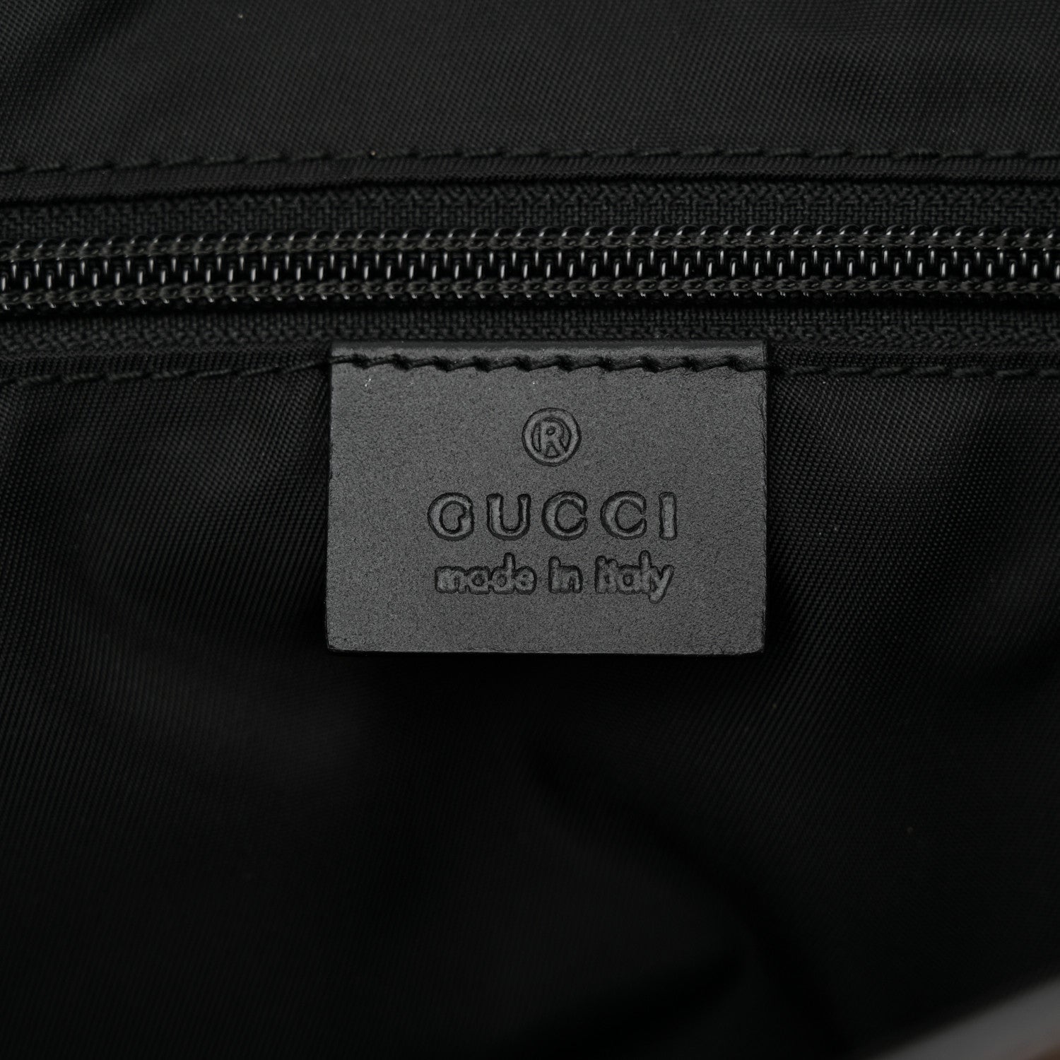 GG Supreme Monogram Web Flap Messenger Bag Black
