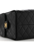 Caviar Quilted Small CHNL 25 Handbag Black