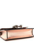 Metallic Calfskin Super Mini Dionysus Shoulder Bag Rose Gold
