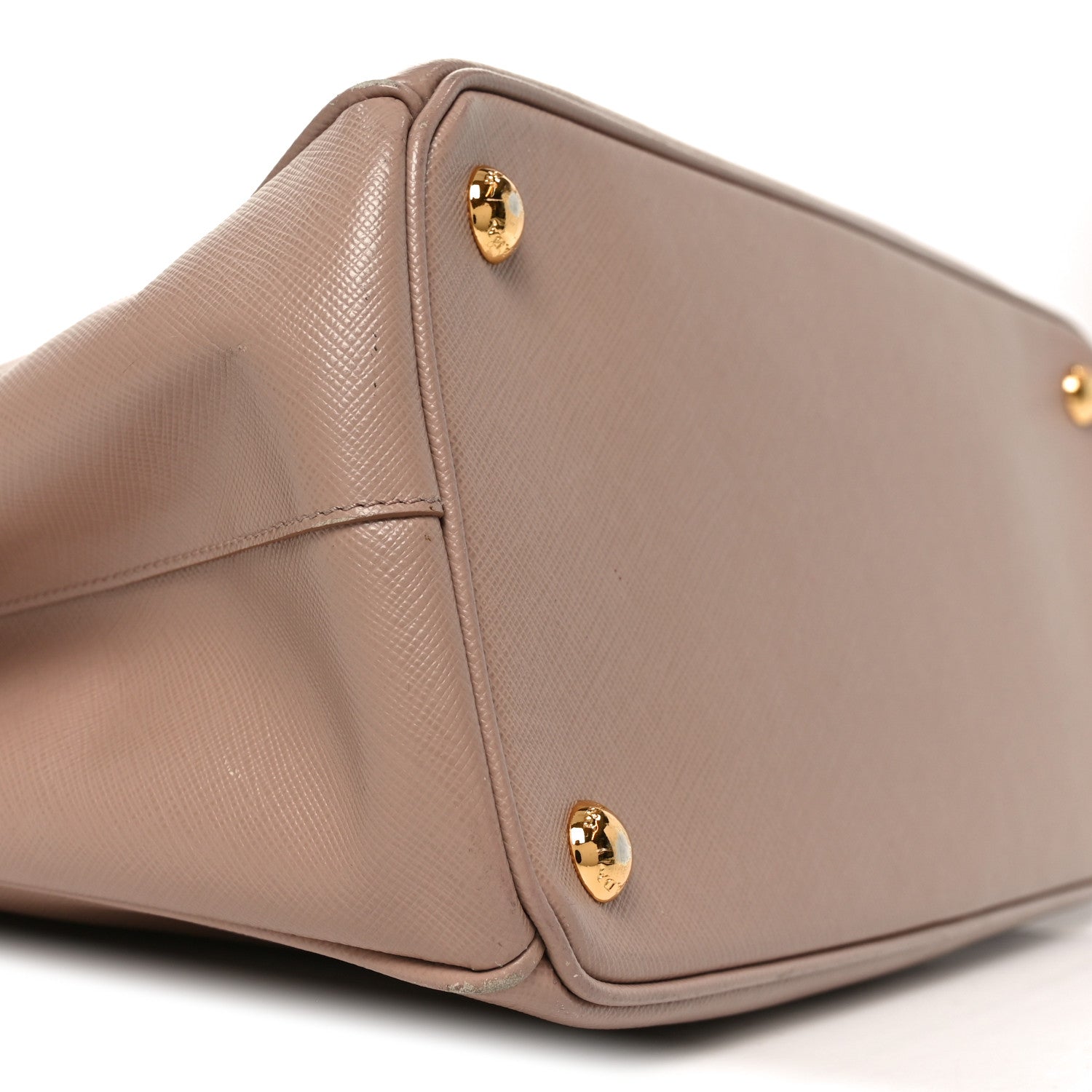 Saffiano Small Galleria Double Zip Tote Cammeo