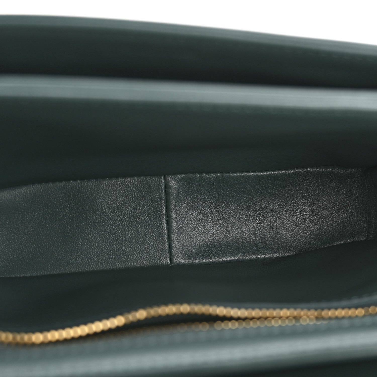 Shiny Calfskin Teen Triomphe Petrol