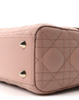 Lambskin Cannage Small Lucky Badges My Lady D1OR Fard