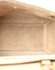 Grained Calfskin Nano Belt Bag Light Taupe