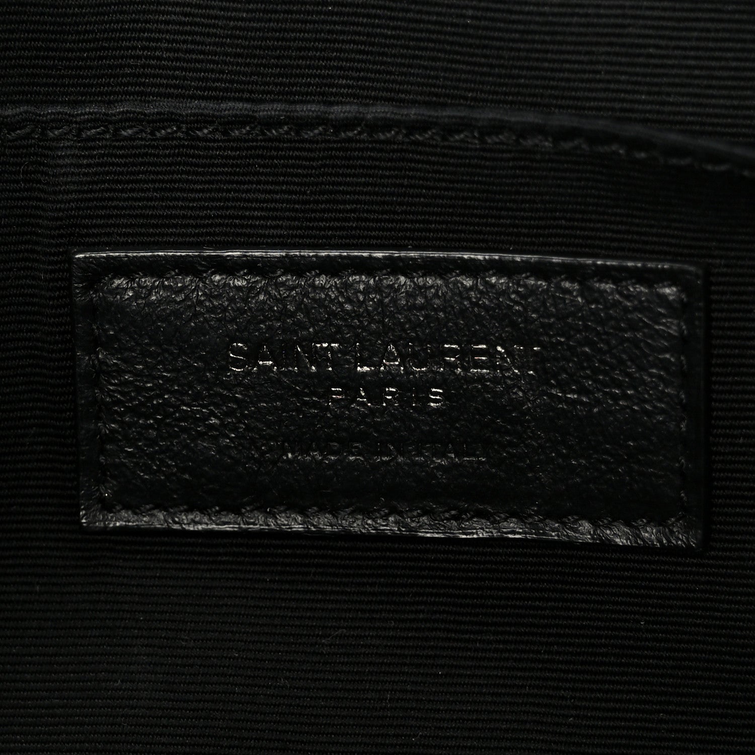 Calfskin Matelasse Monogram Lou Camera Bag Black