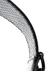 Extra Supple Calfskin Snakeskin Embossed Calfskin Small Tool 2.0 North-South Tote Black