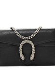 Calfskin Super Mini Dionysus Shoulder Bag Black