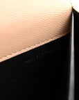 Grain De Poudre Monogram Uptown Chain Wallet Taupe