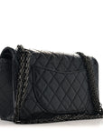 Aged Calfskin Quilted 2.55 Reissue 225 Flap So Black