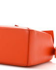 Satin Calfskin Small Puzzle Bag Orange