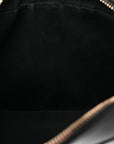 Calfskin Matelasse Monogram Lou Camera Bag Black