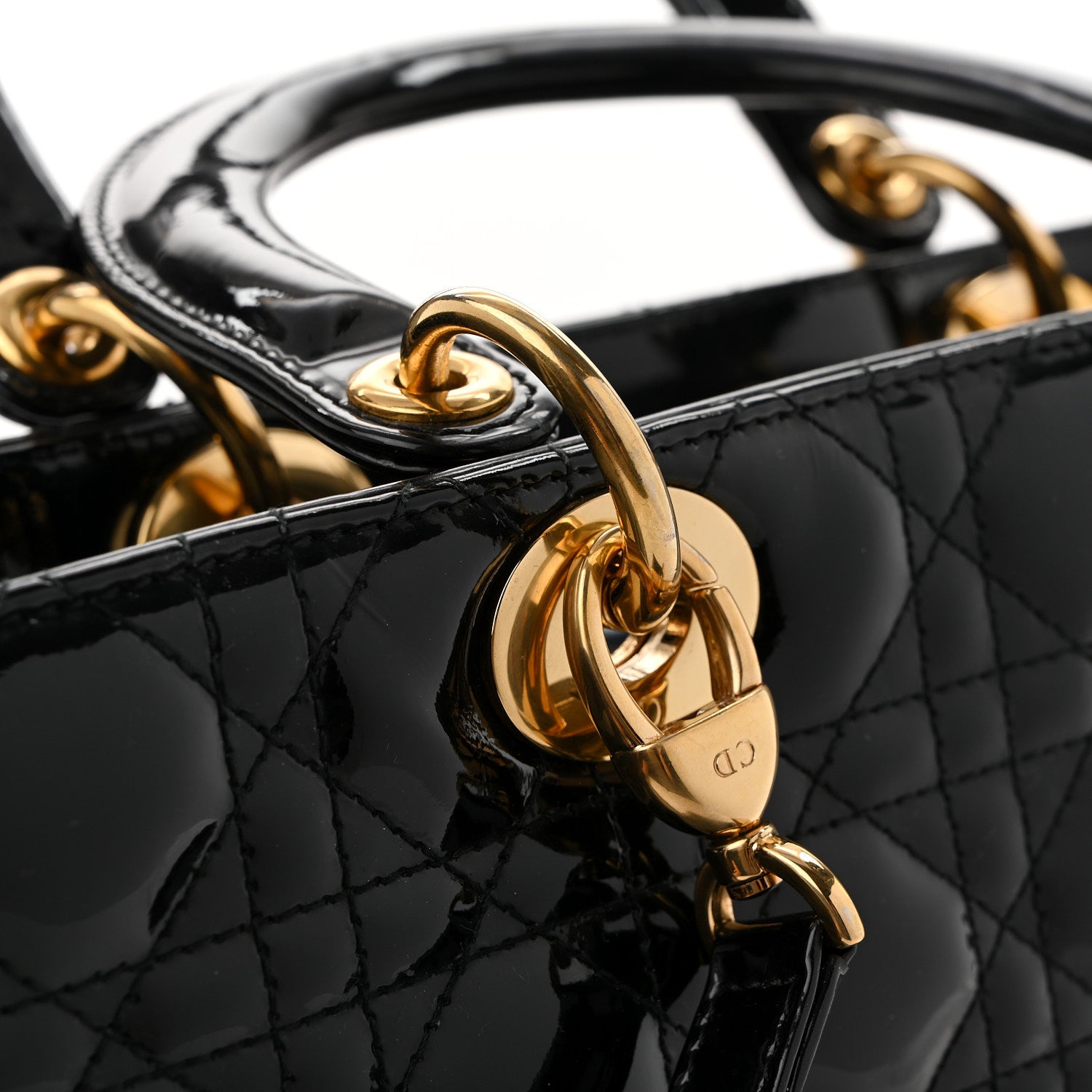 Patent Cannage Large Lady D1OR Black