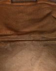 Metallic Nappa Intrecciato Medium Veneta Hobo Pewter