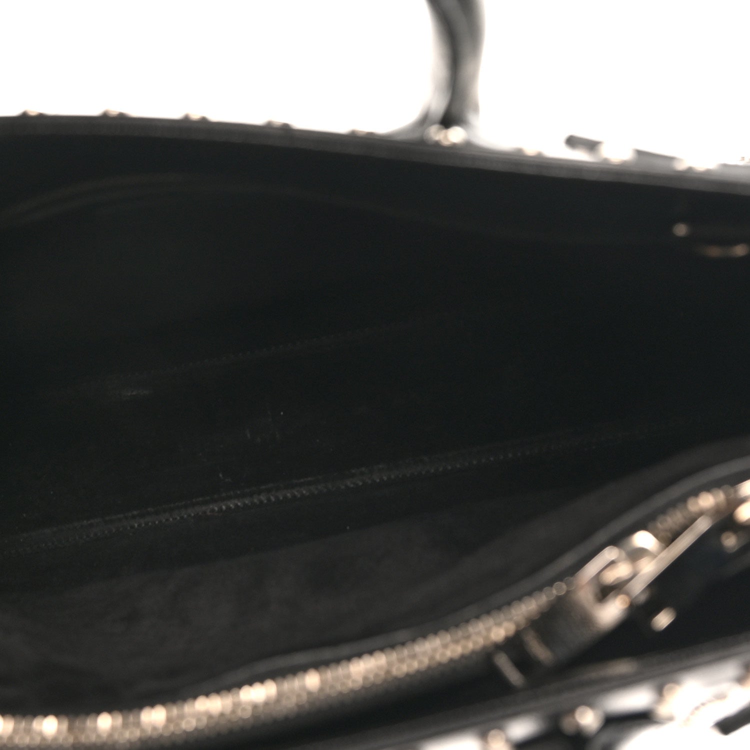 Grain De Poudre Studded Nano Sac De Jour Black