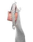 Canvas Mini Deauville Tote Red