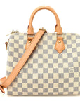 Damier Azur Speedy Bandouliere 25