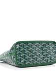 Goyardine Reversible Mini Anjou Green