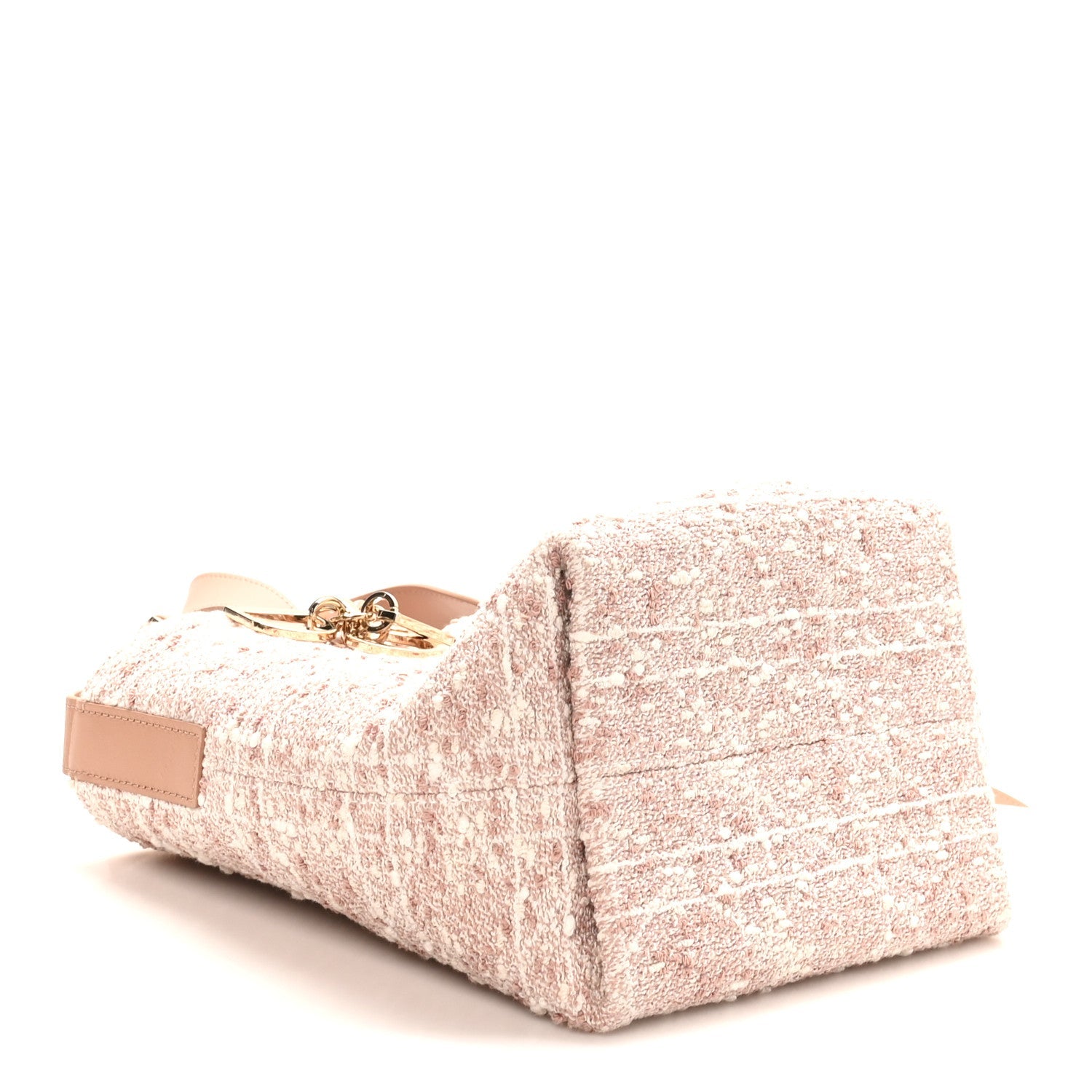 Tweed Cannage Small Vertical Toujours Rose des Vents
