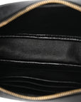 Grain De Poudre Matelasse Monogram Mini Lou Camera Bag Black
