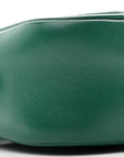Calfskin Matelasse Small GG Marmont Chain Shoulder Bag Emerald Green