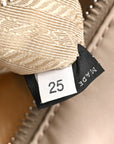 Nylon Saffiano Bi-Color Tote Grey