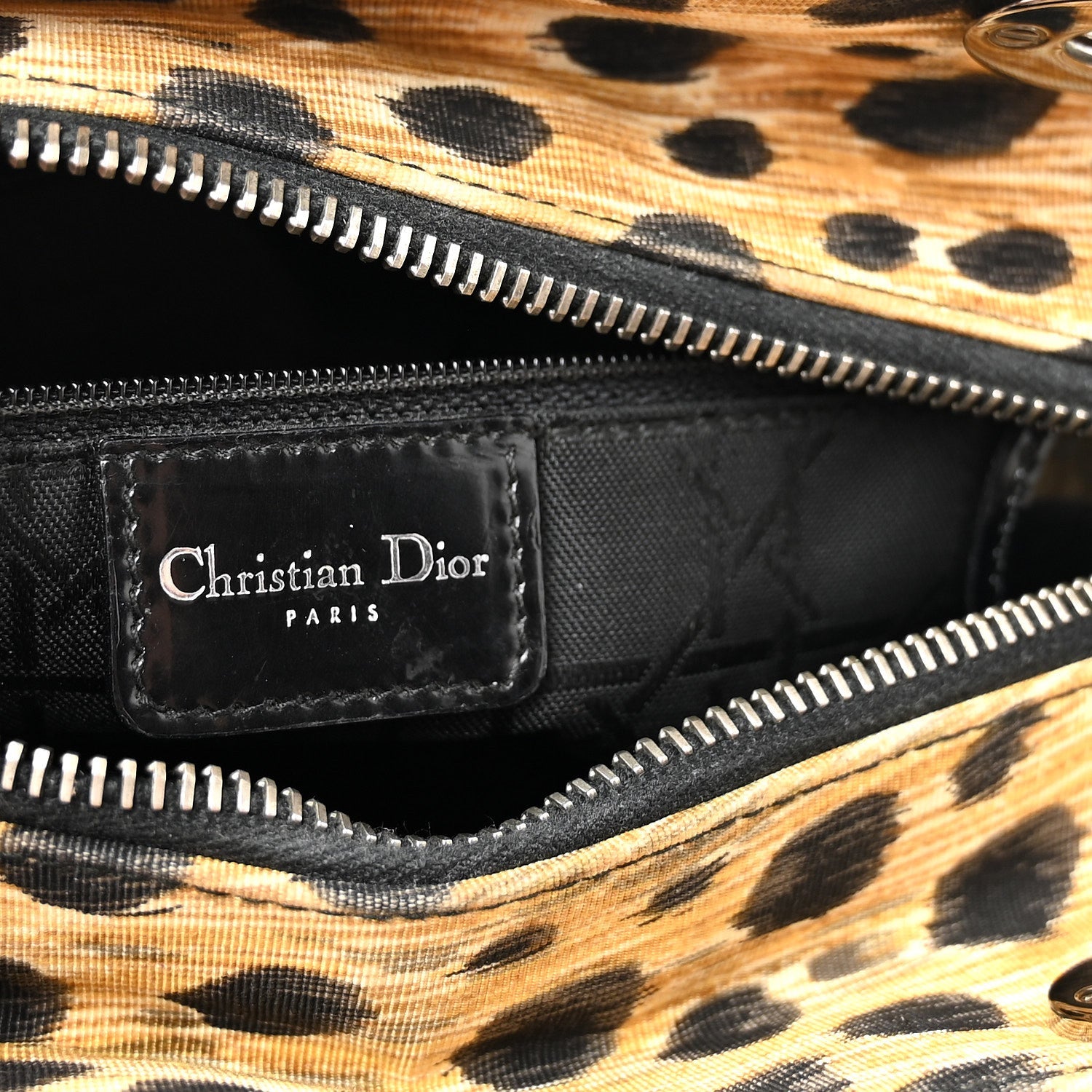 Canvas Leopard Print Medium Lady D1OR
