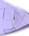 Nappa Maxi Intrecciato Clasp Bucket Bag Wisteria