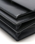Calfskin Medium Monogram Sunset Black