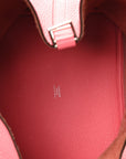 Taurillon Clemence Picotin Lock 22 MM Rose Azalee